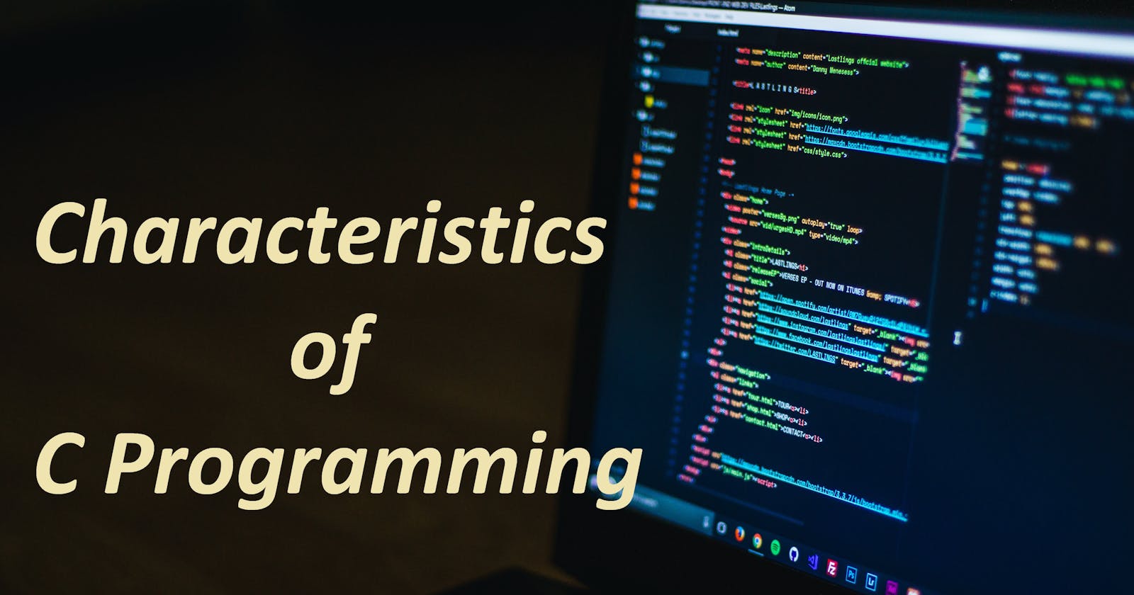 Characteristics of C Programming