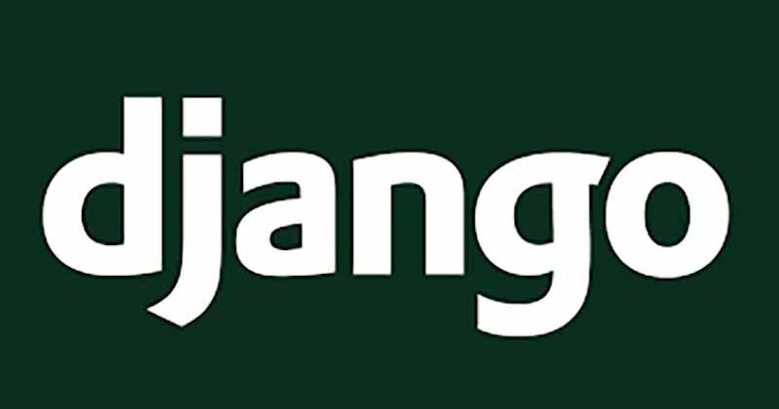 Managing the UI in Django
