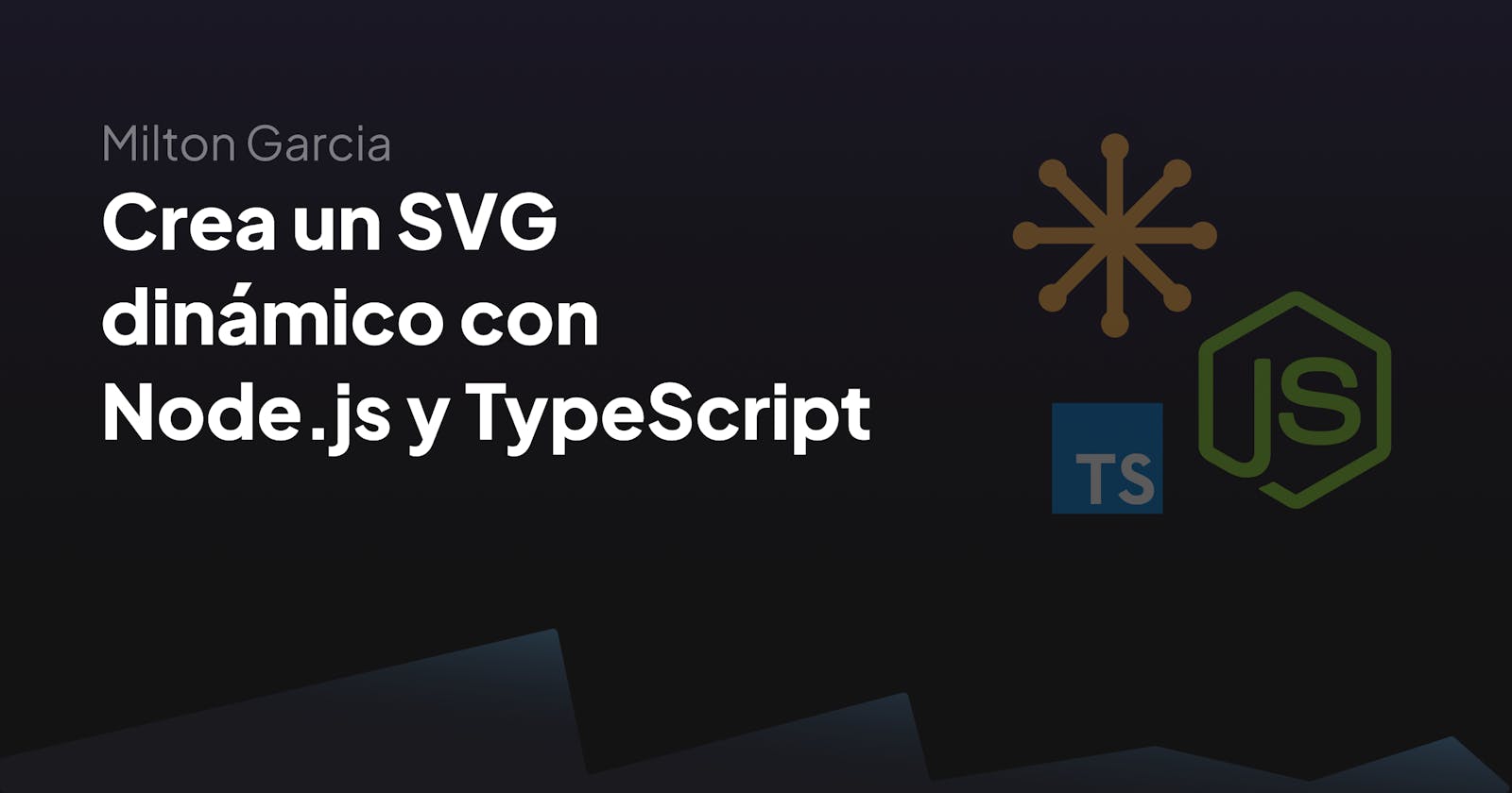 Crea un SVG dinámico con Node.js y TypeScript