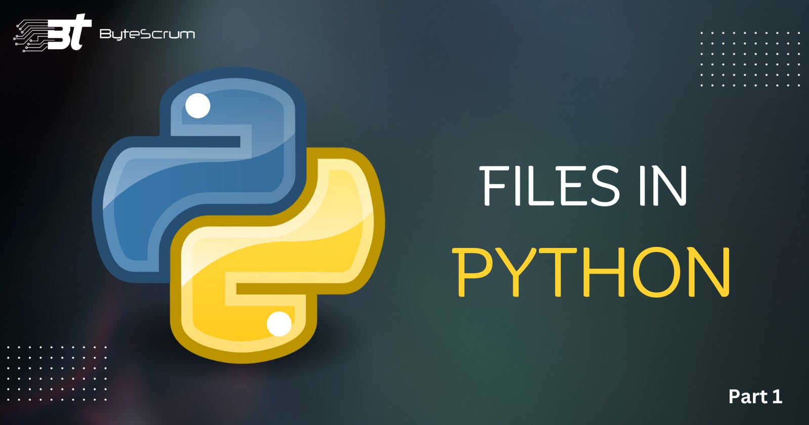 Files in Python (Part-1)