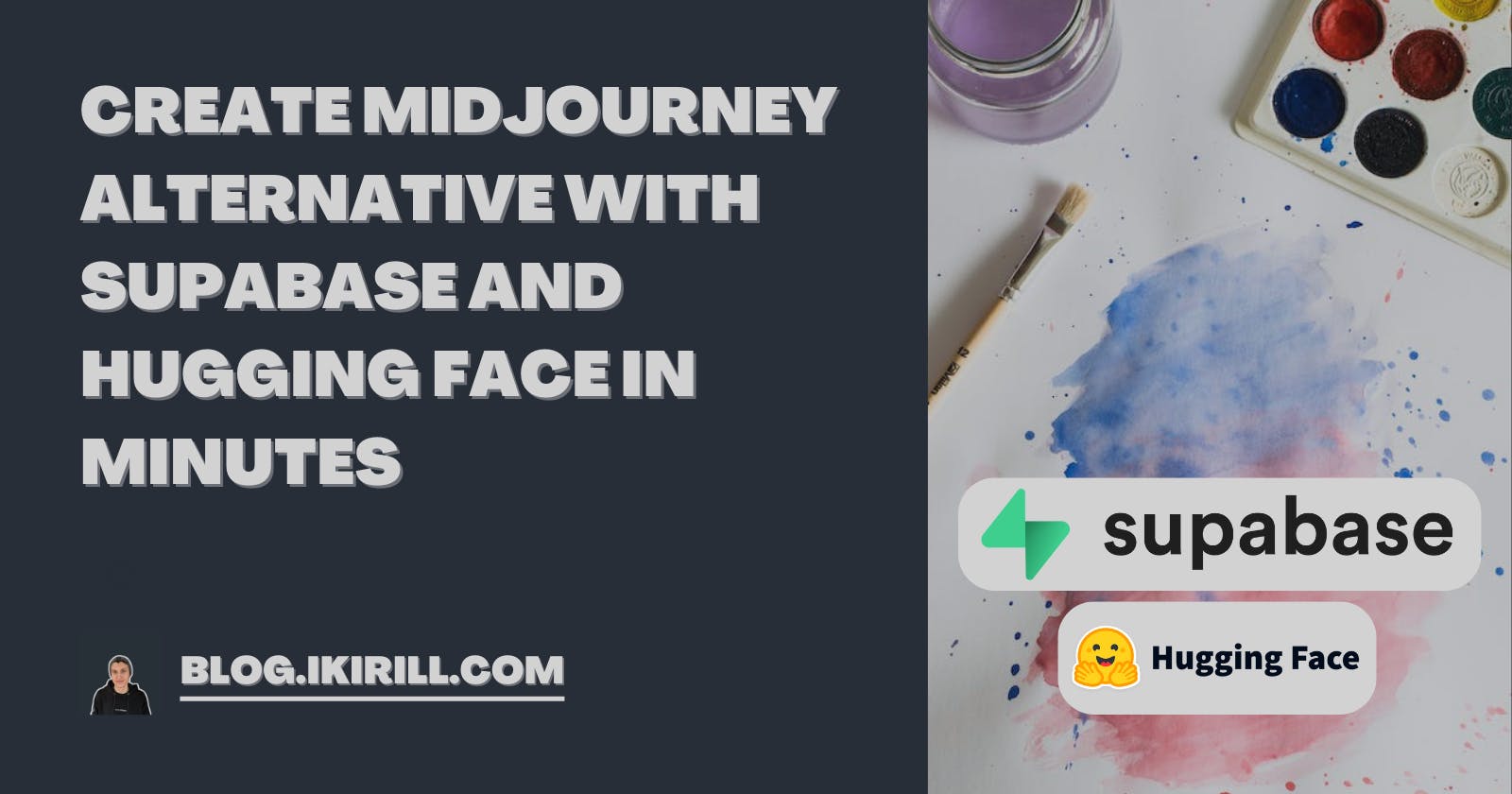 Create Midjourney Alternative with Supabase and Hugging Face in Minutes