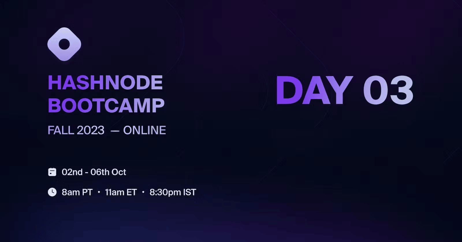 Hashnode BootCamp Fall 2023: Day 3