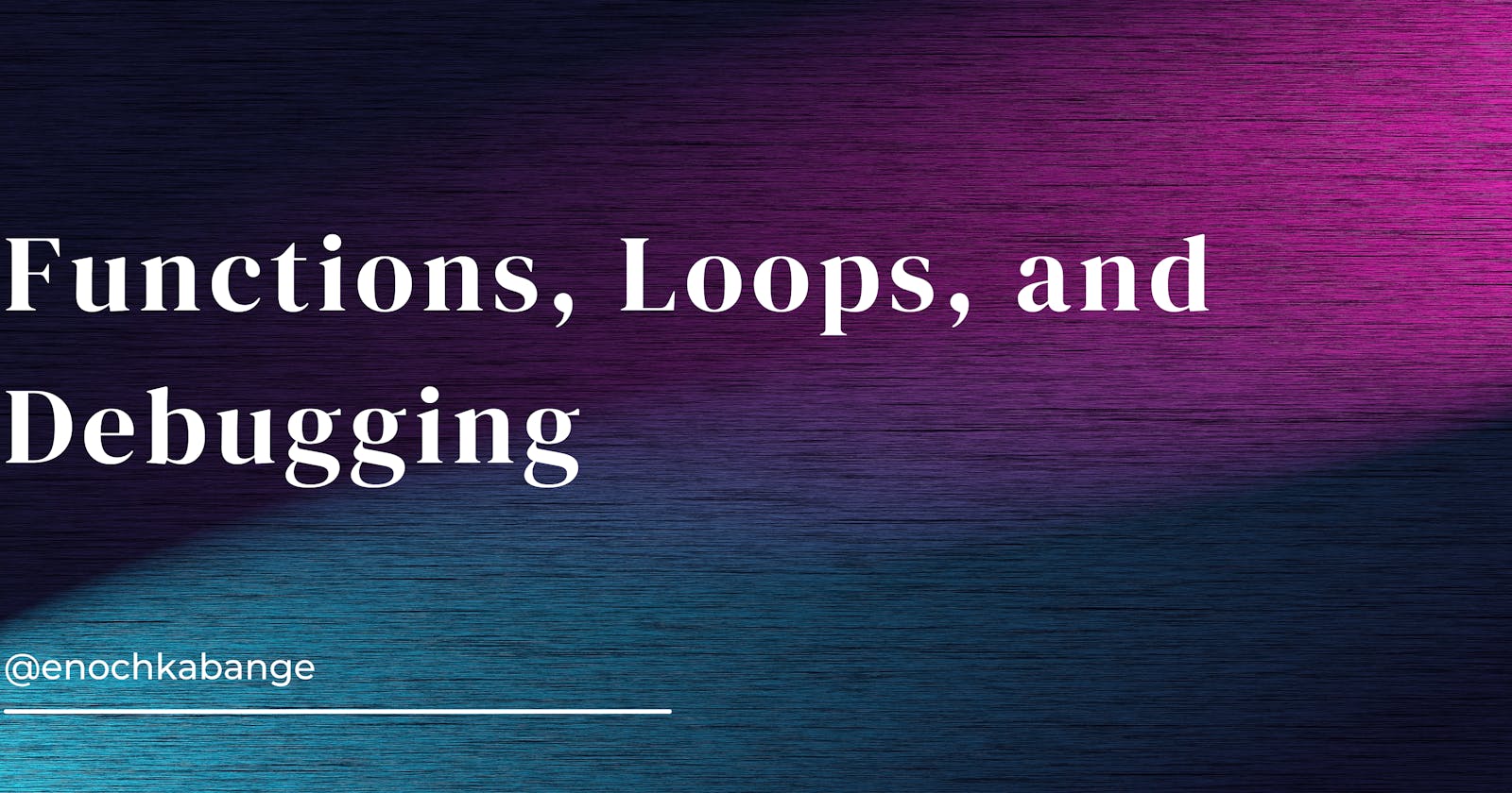 C Programming: Functions, Loops, and Debugging Made Easy