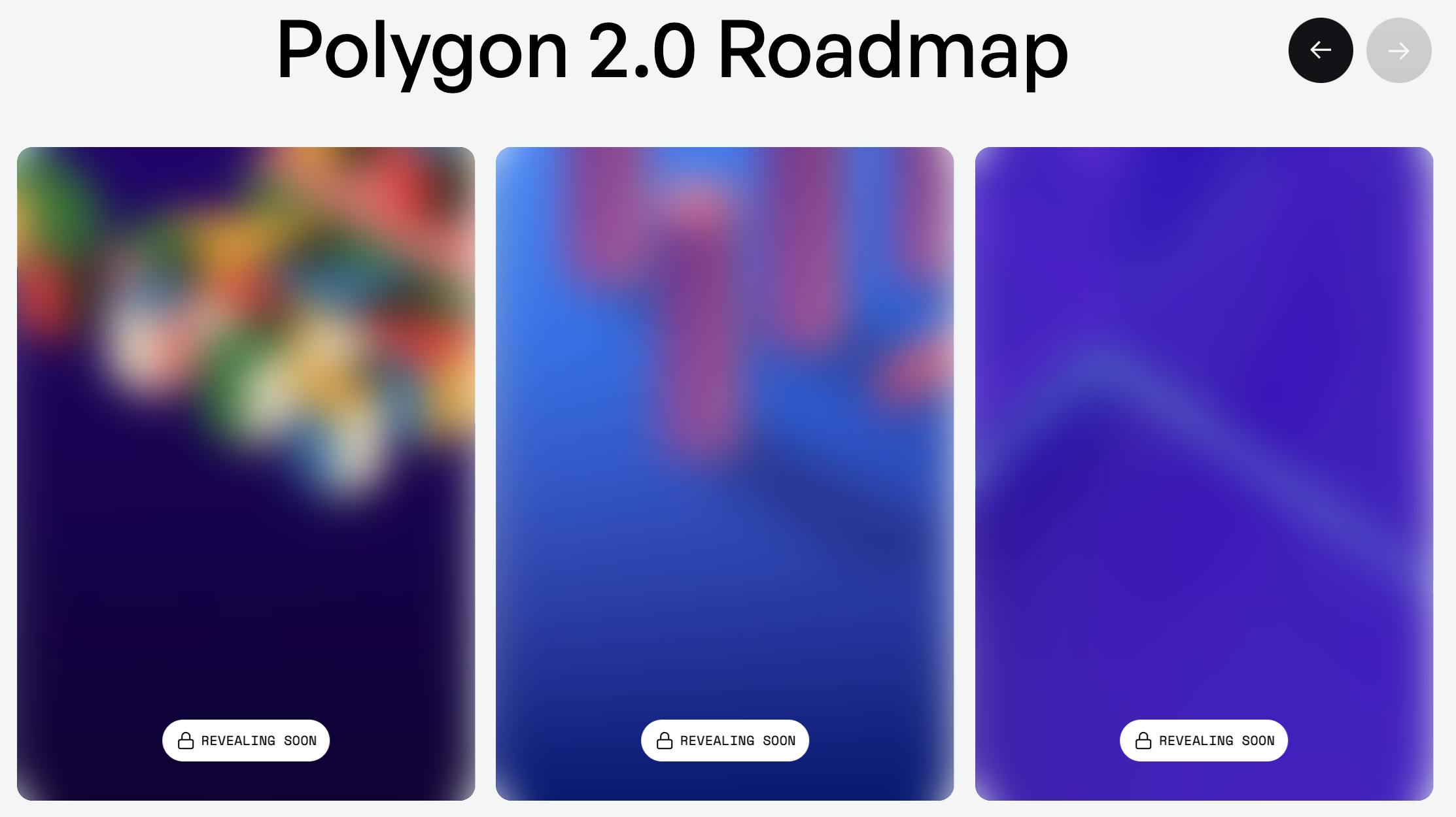 Polygon 2.0 roadmap upcoming things