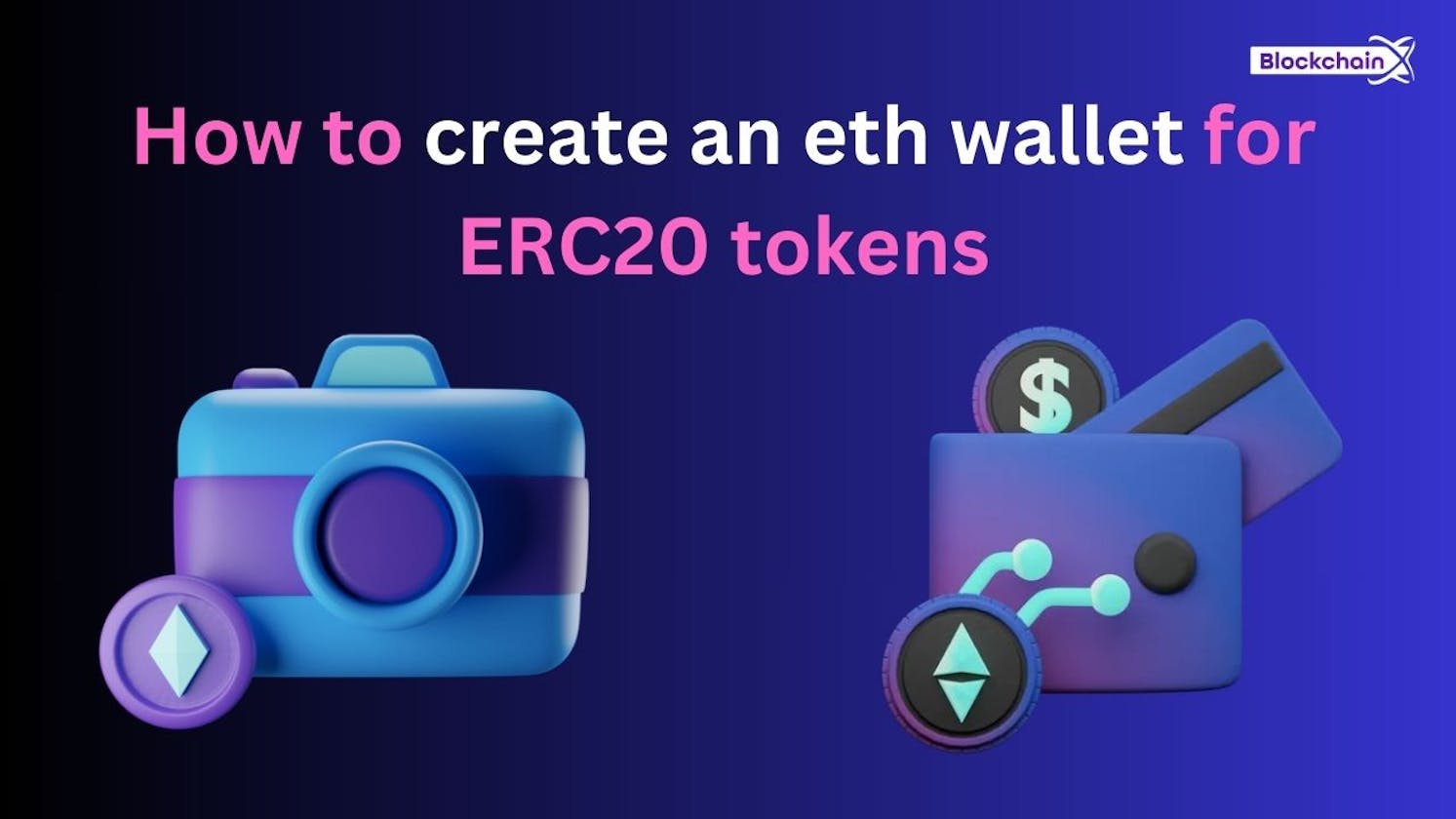 How to create an eth wallet for erc20 tokens
