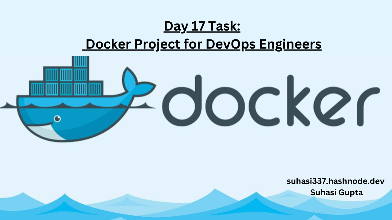🔥Day 17 Task: Docker Project for DevOps Engineers.
