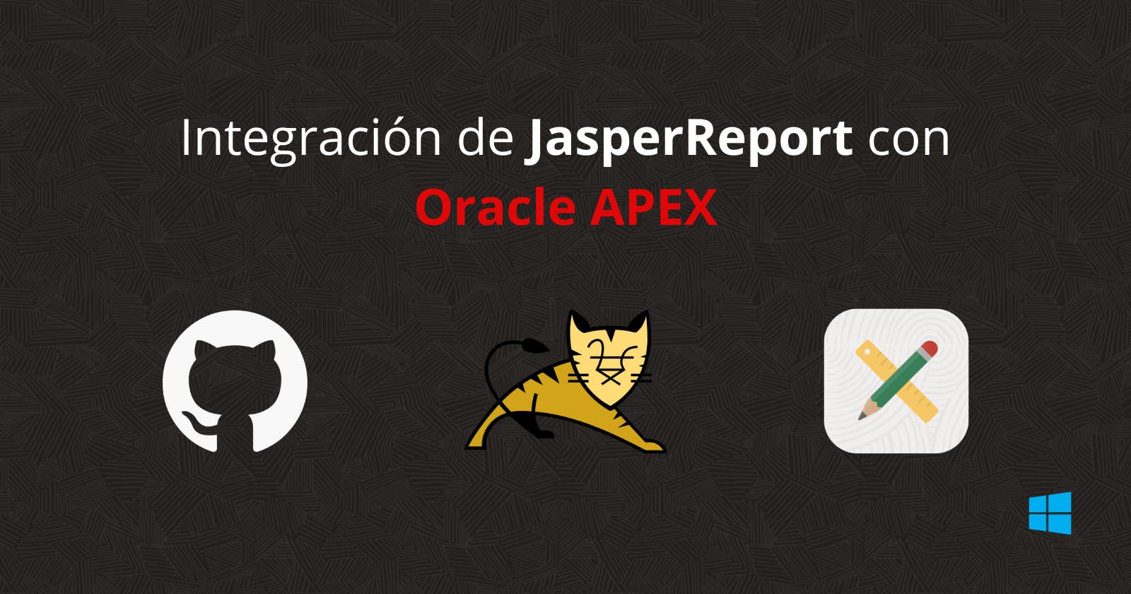 Cómo integrar JasperReports con Oracle APEX #JoelKallmanDay