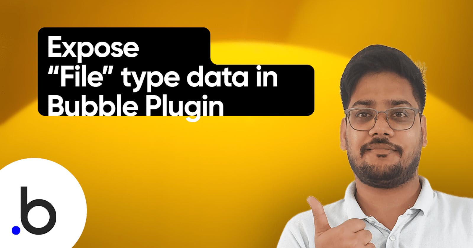 How to return File type data in element in Bubble plugin?