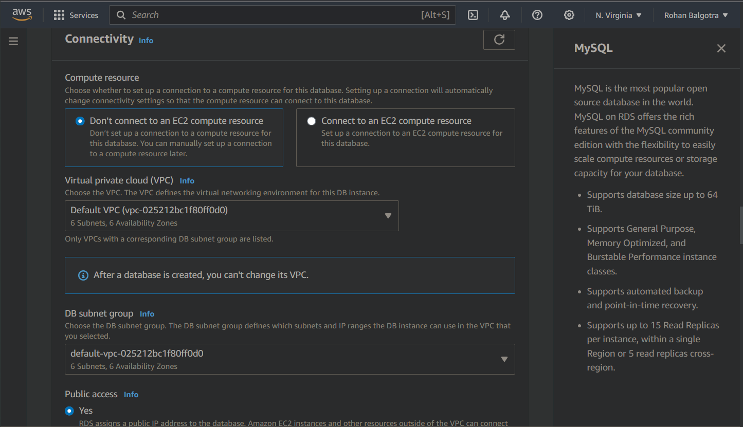 Deploy WordPress Website on AWS EC2 with MySQL RDS