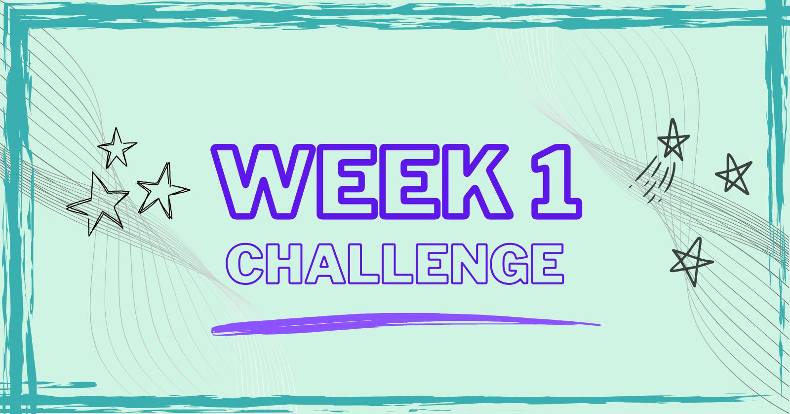 Week 1 Workshop Challenge.