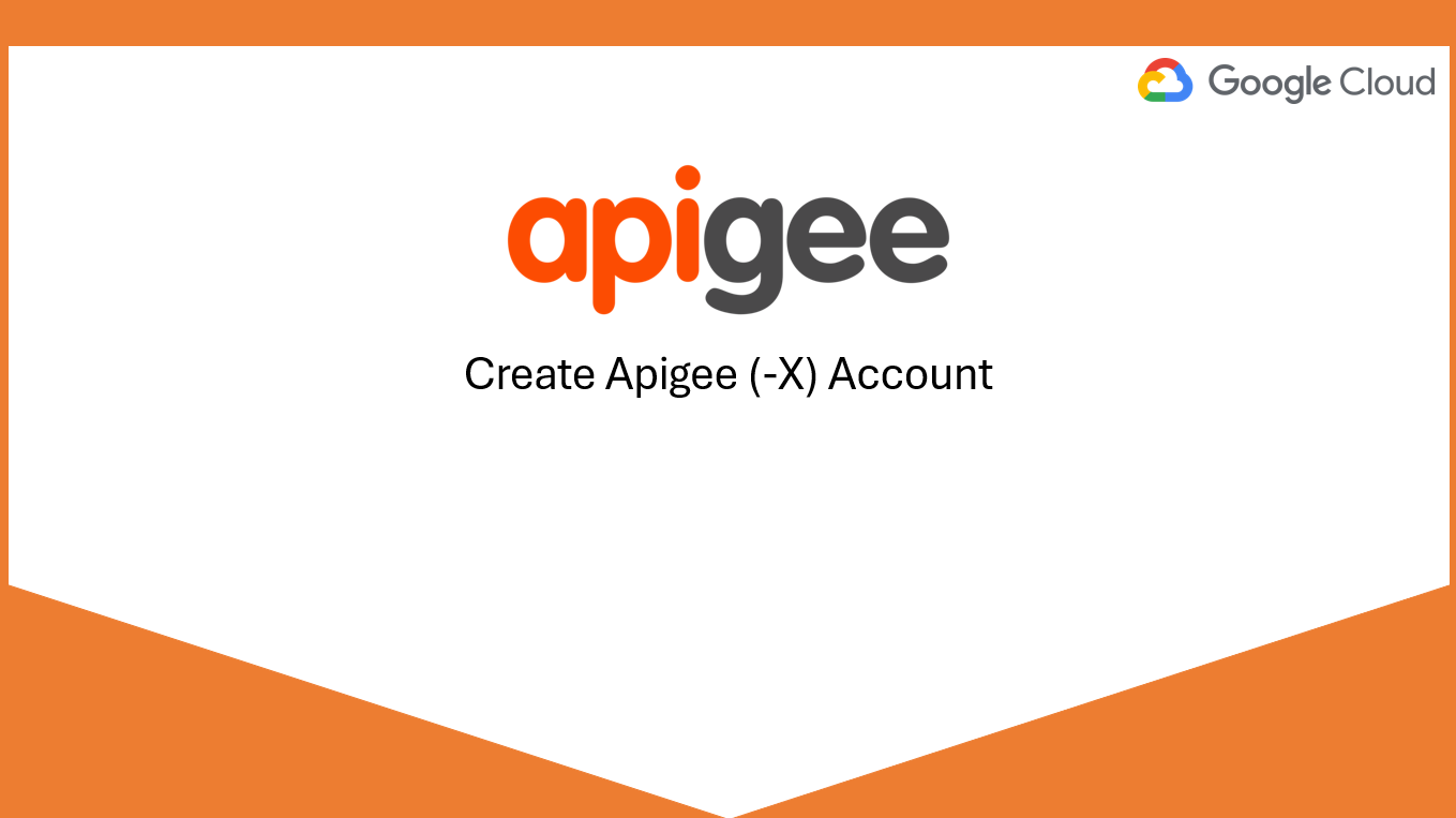 Create an Apigee (-X) account for free