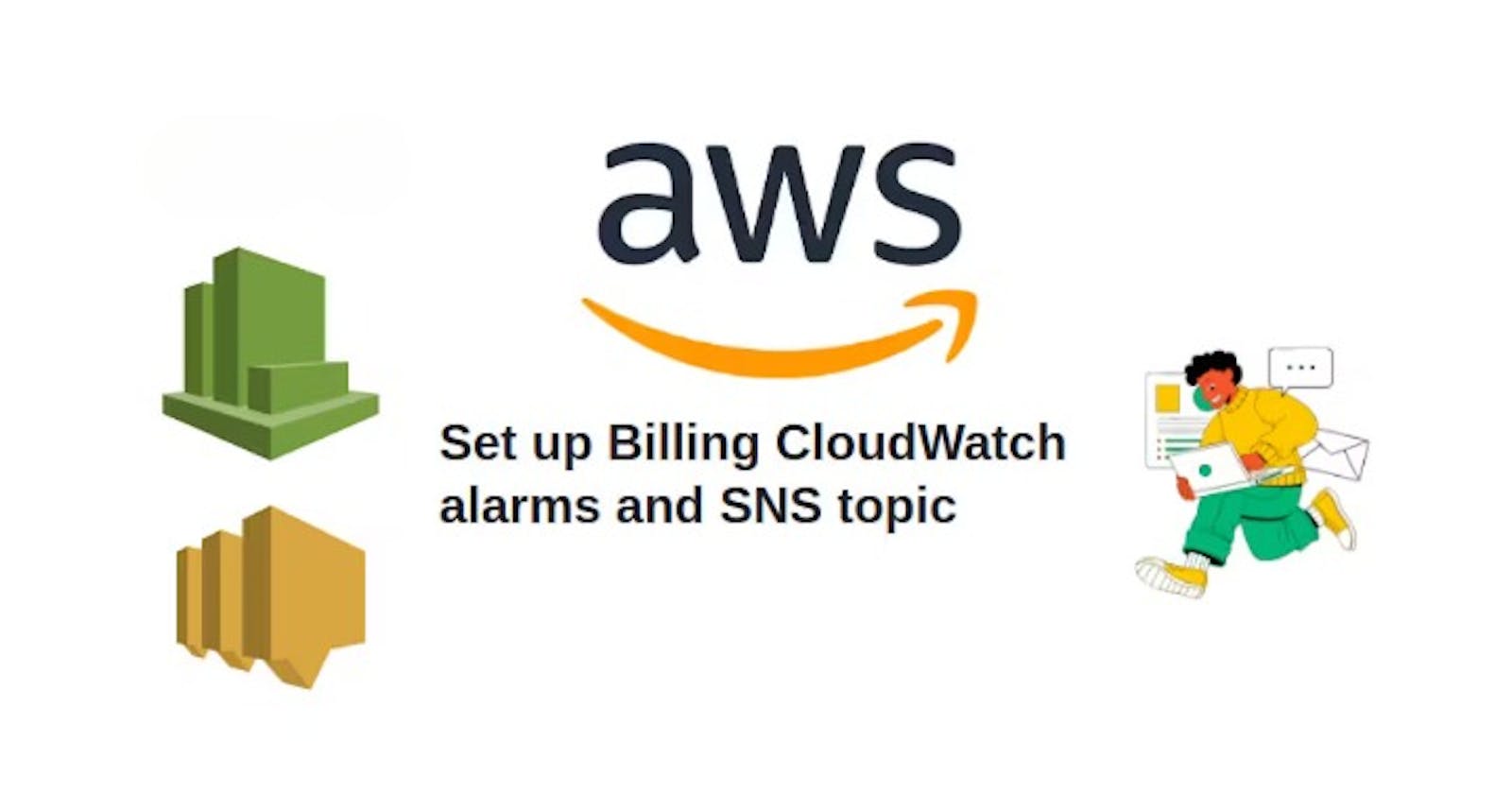 Set up CloudWatch alarms and SNS topic in AWS