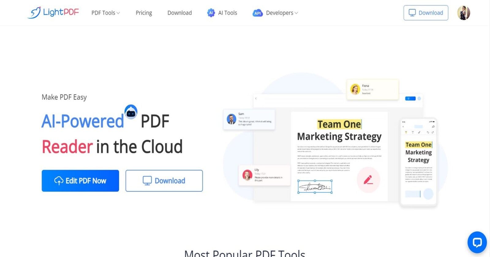 LightPDF: Unleash the Power of AI for PDF Editing and Beyond