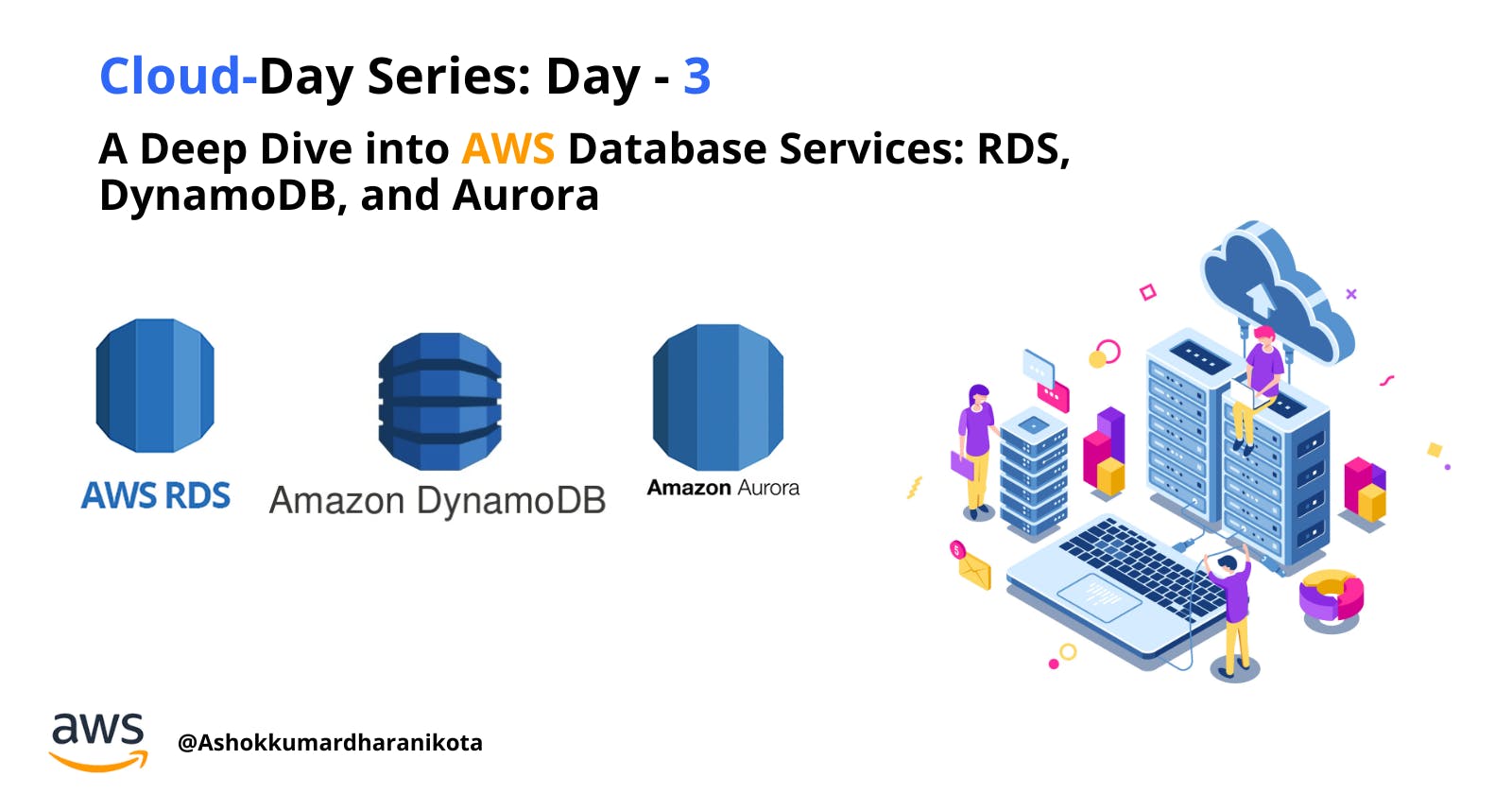 Database Services in AWS: RDS + DynamoDB + Aurora