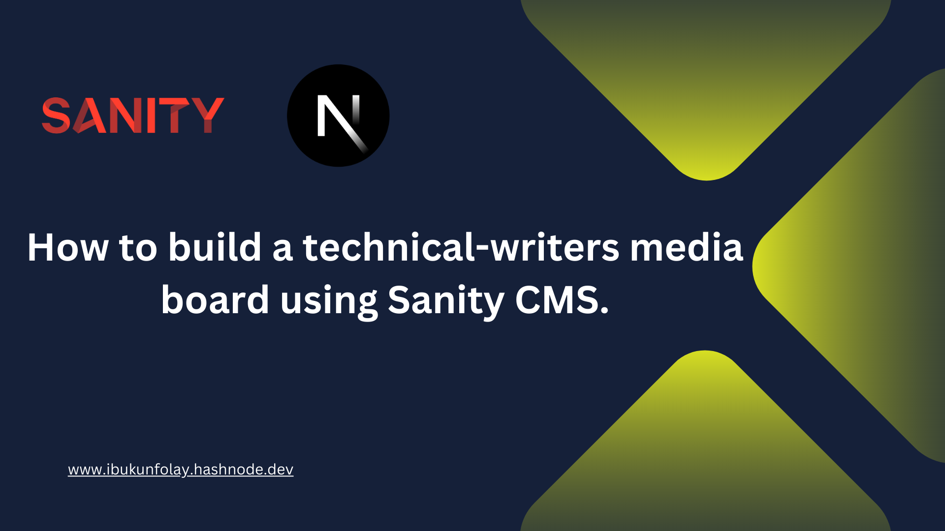 How to build a technical-writers media board using Sanity CMS.