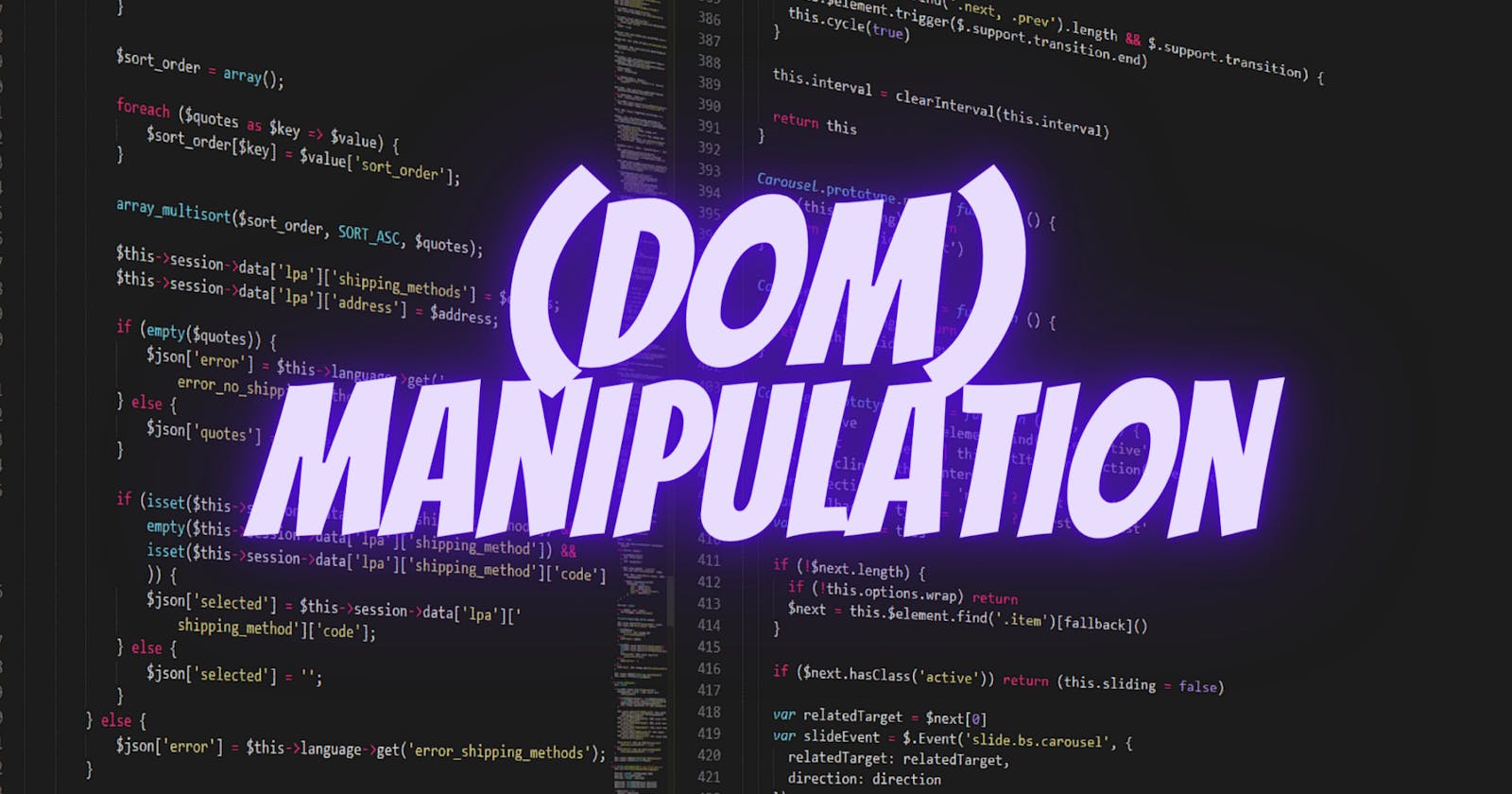 A Beginner's Guide to DOM Manipulation