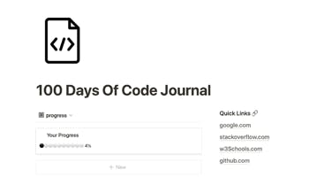 100 Days of Code Journal