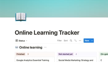 Online Learning Tracker