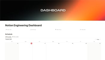 Notion Engineering Dashboard