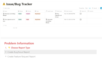 Software Issue/Bug Tracker
