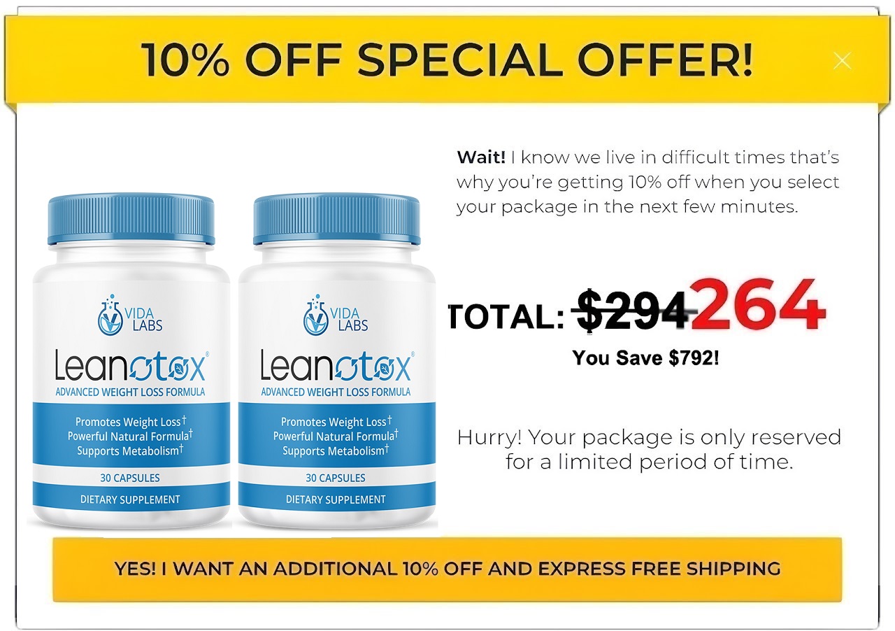 Leanotox (Review) Power Natural Formula and Supports Metabolism! Read