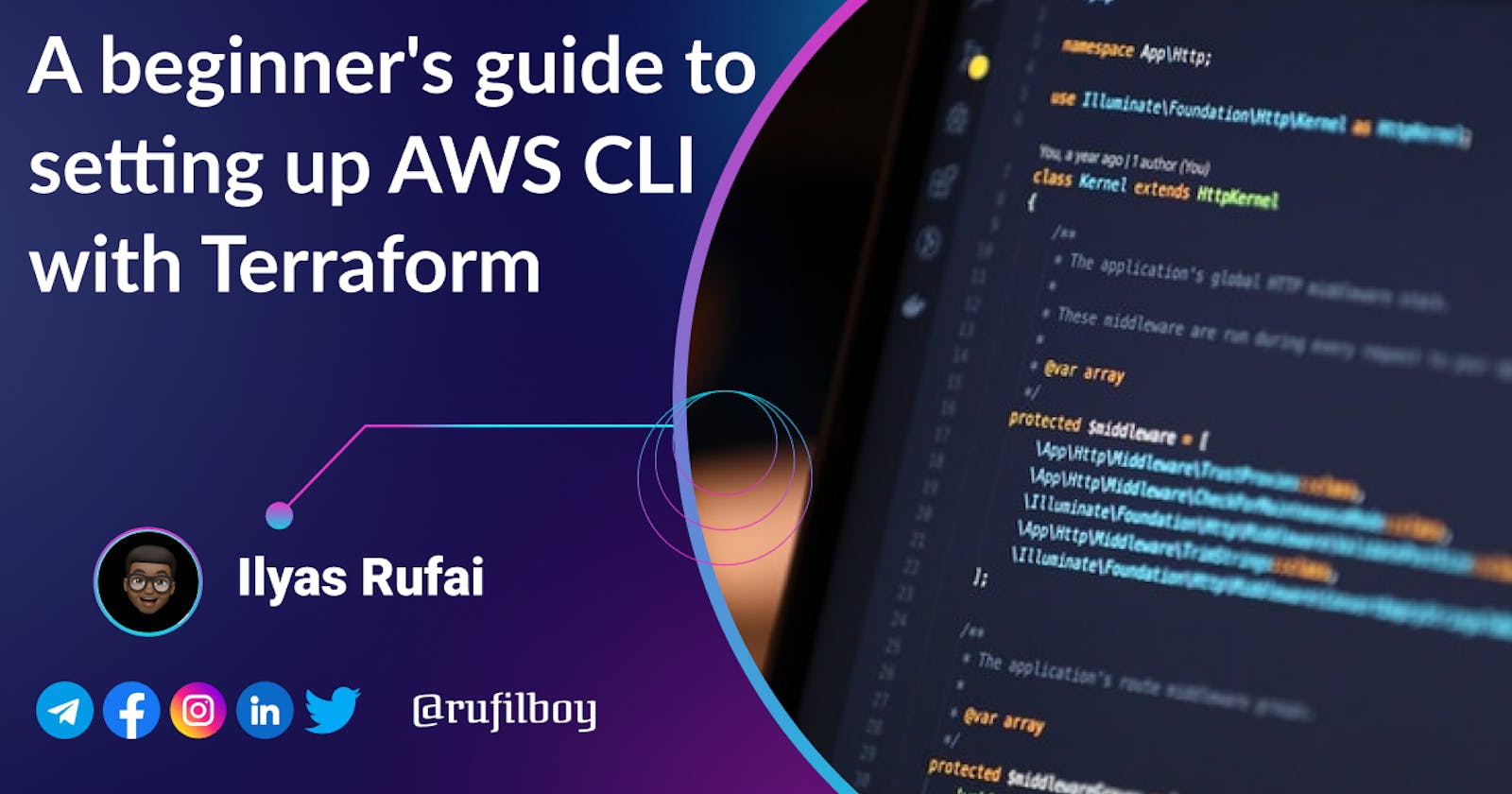 A beginner's guide to setting up AWS CLI with Terraform
