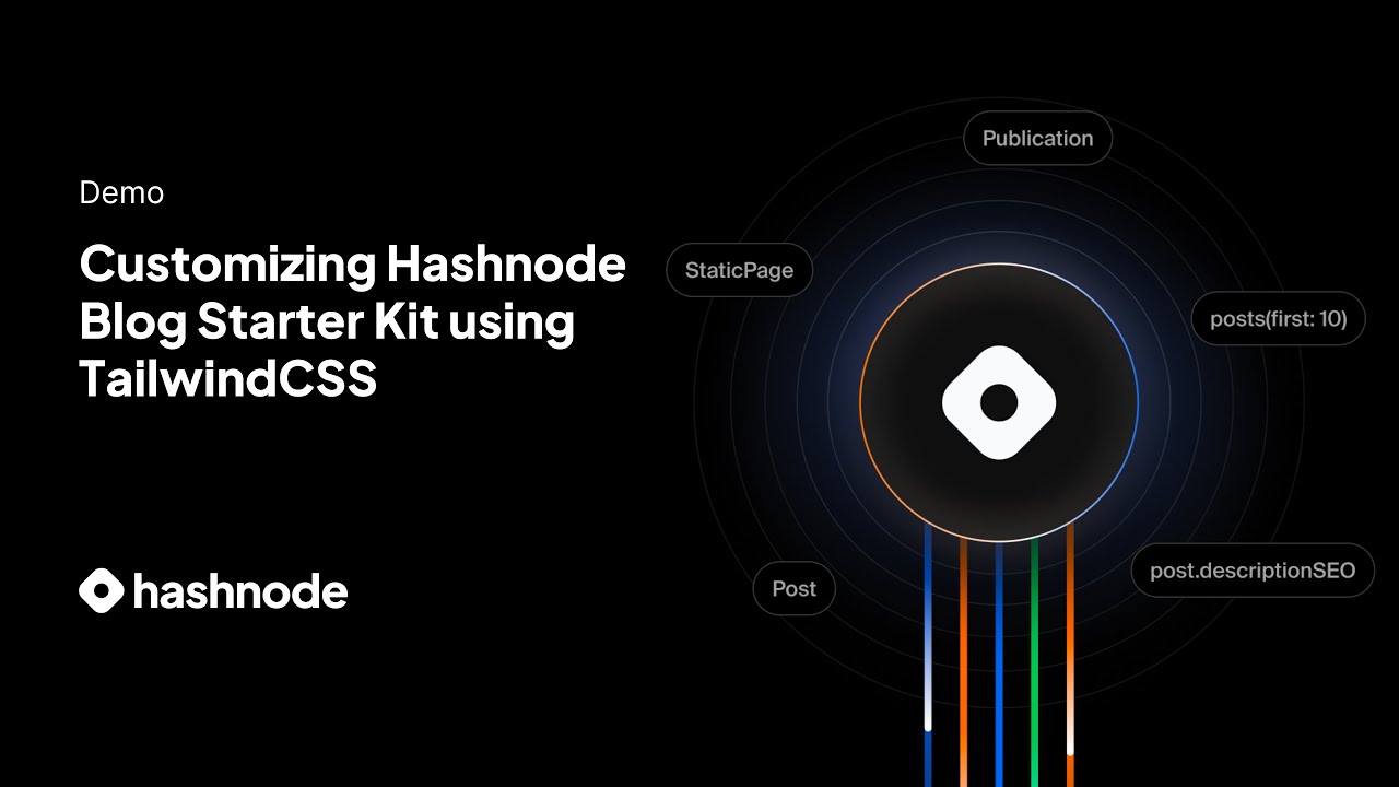 Customizing Hashnode Blog Starter Kit using TailwindCSS — Headless Hashnode Demo