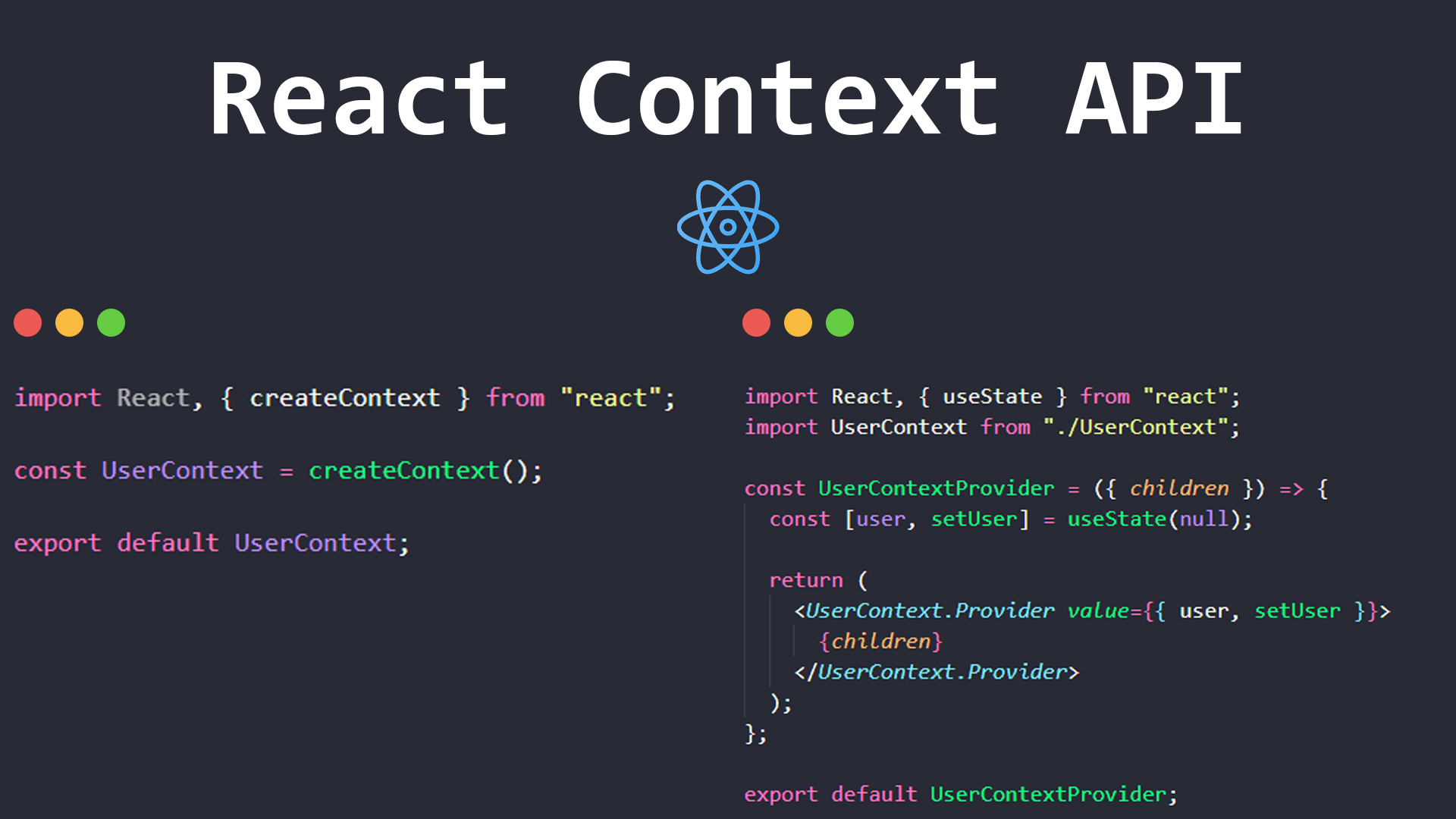 React Context API