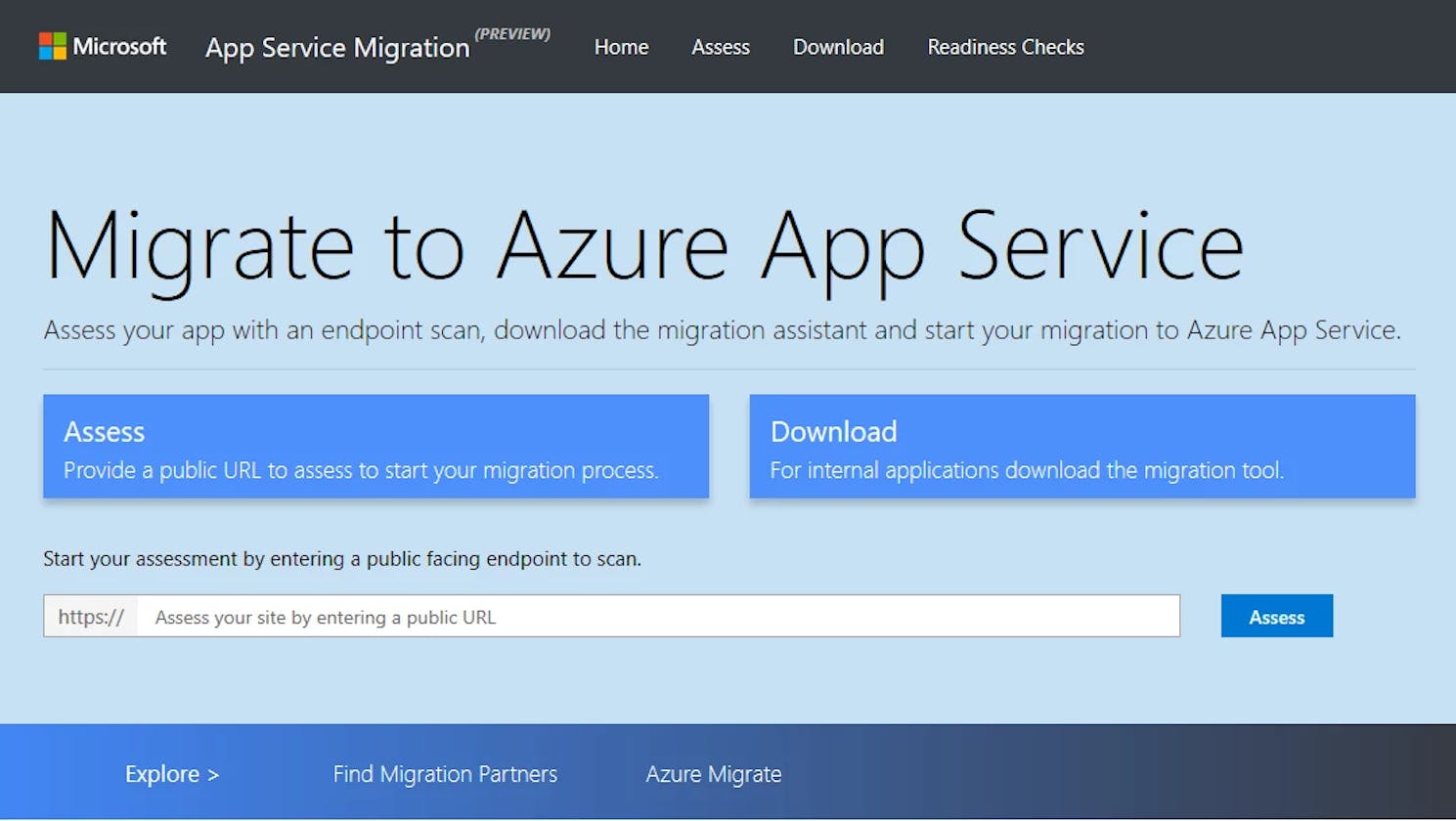 Migrating to the App Service