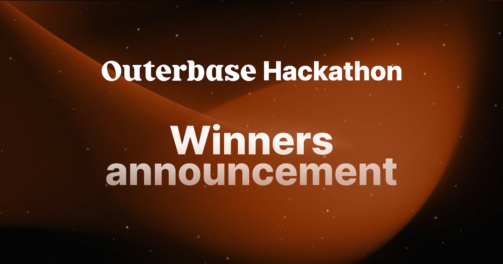 Outerbase x Hashnode Winners