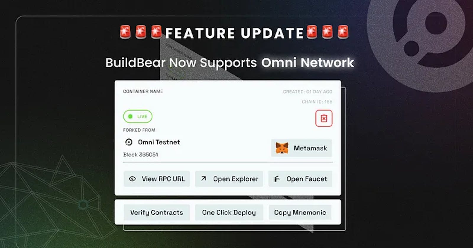 Exciting News! BuildBear Now Supports Omni Testnet!