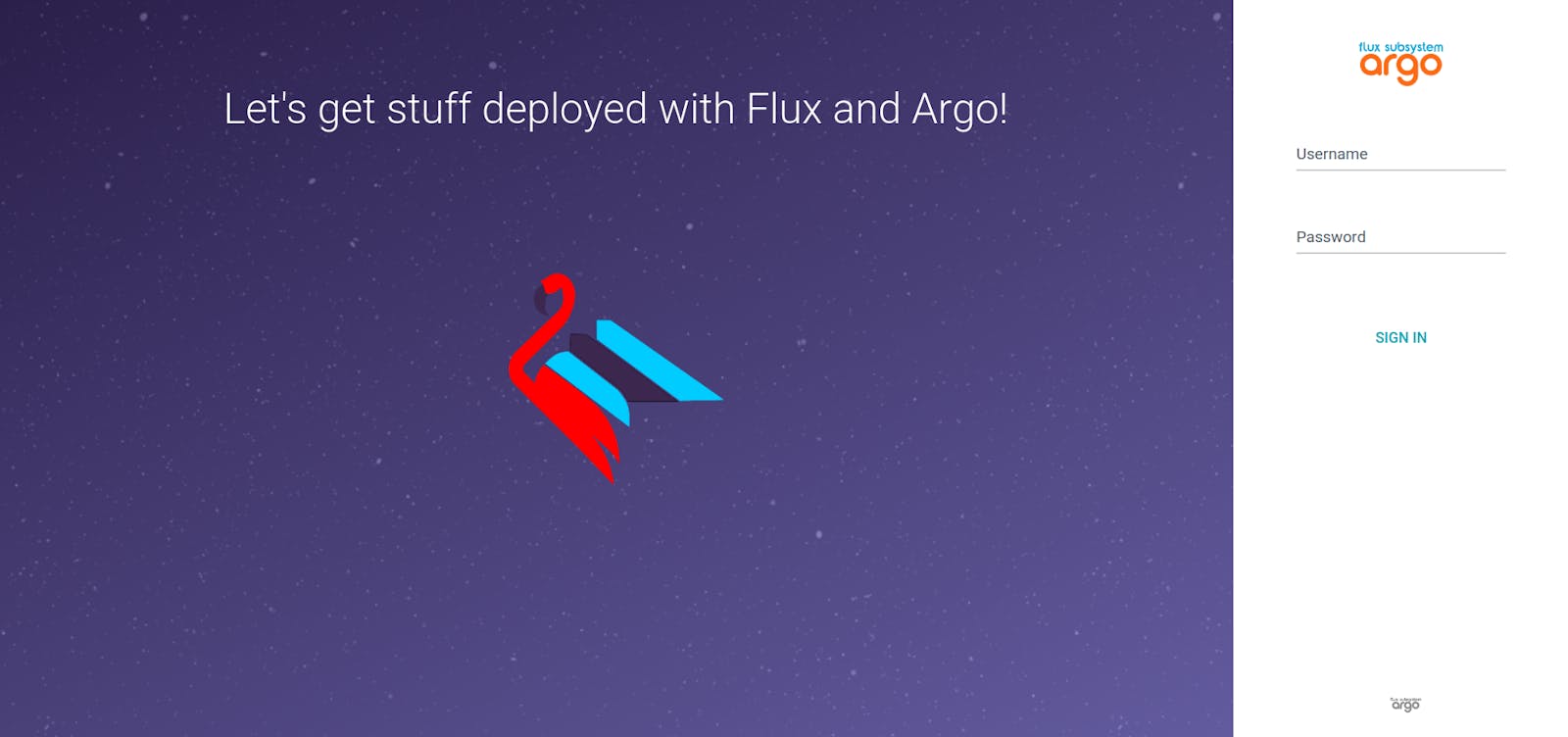 Setting Up Flamingo: The Flux Subsystem for Argo on Minikube