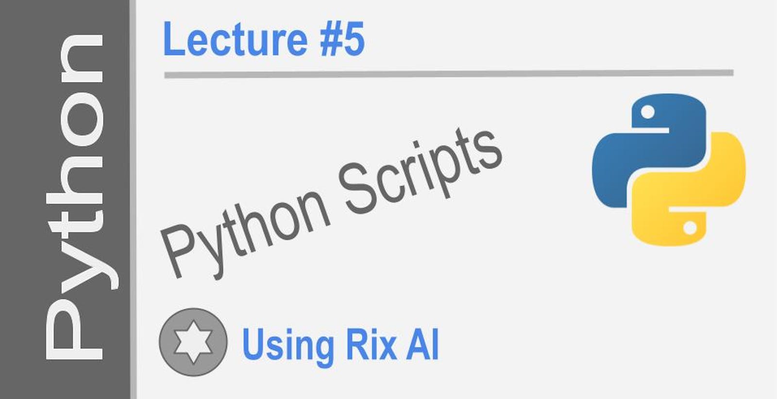 Python scripts
