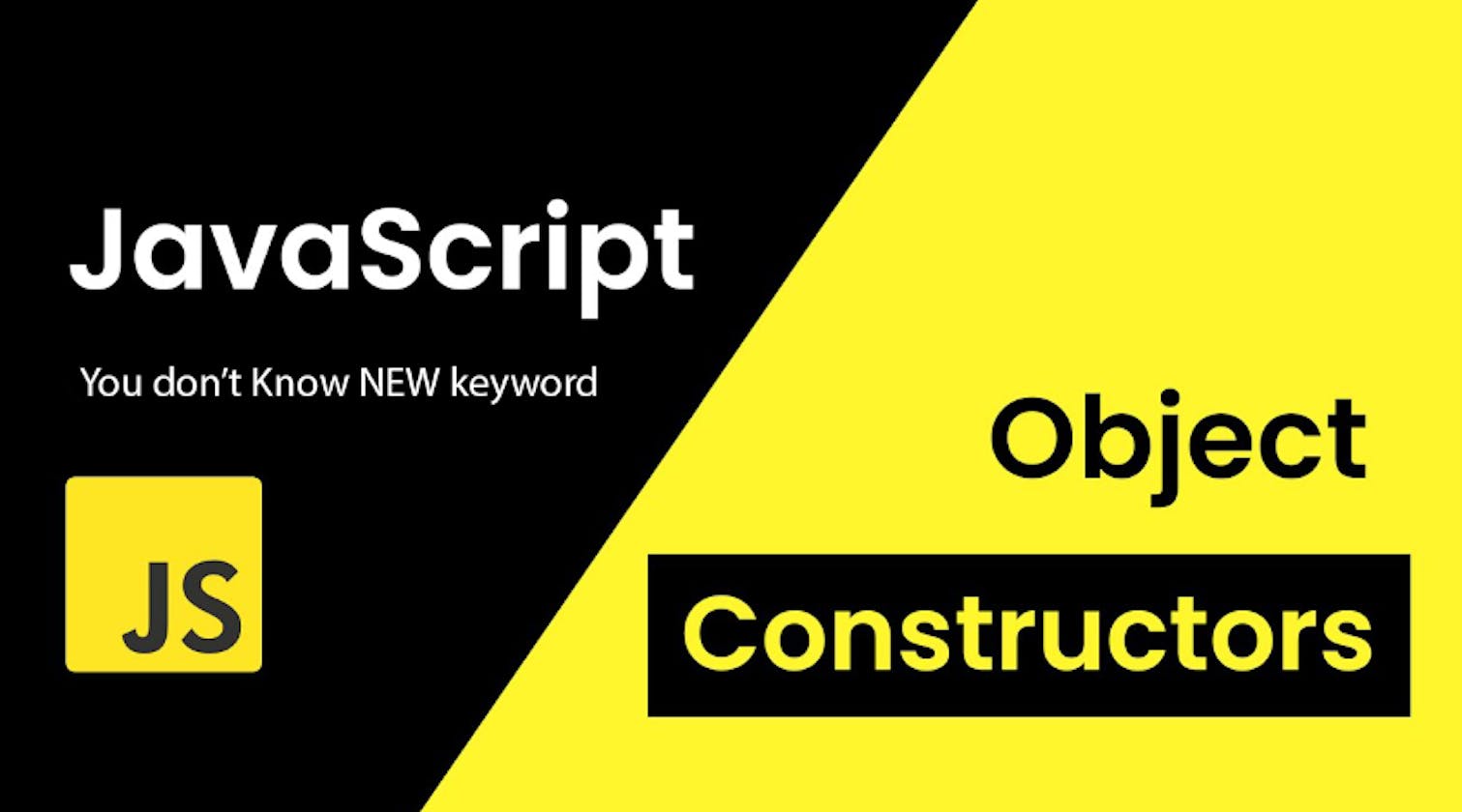 How NEW Keyword works in Constructor function - JAVASCRIPT!