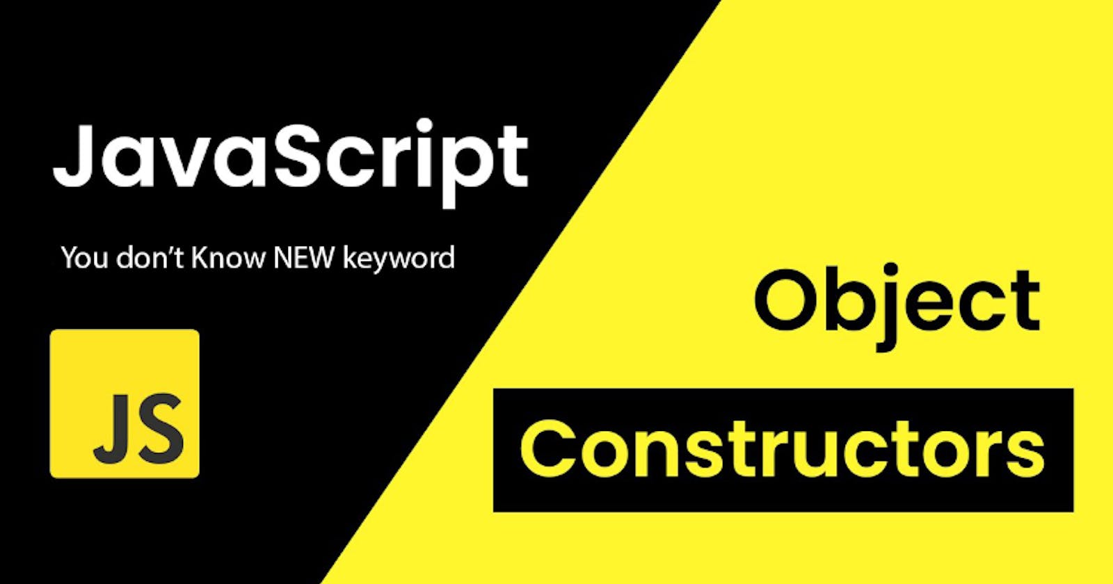 How NEW Keyword works in Constructor function - JAVASCRIPT!