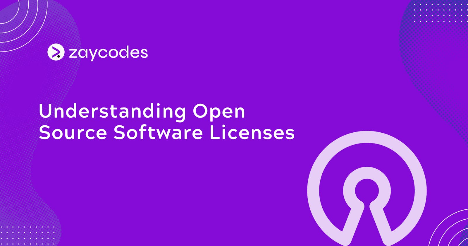 Understanding Open Source Software Licenses