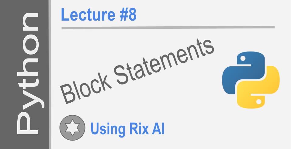 Block Statements