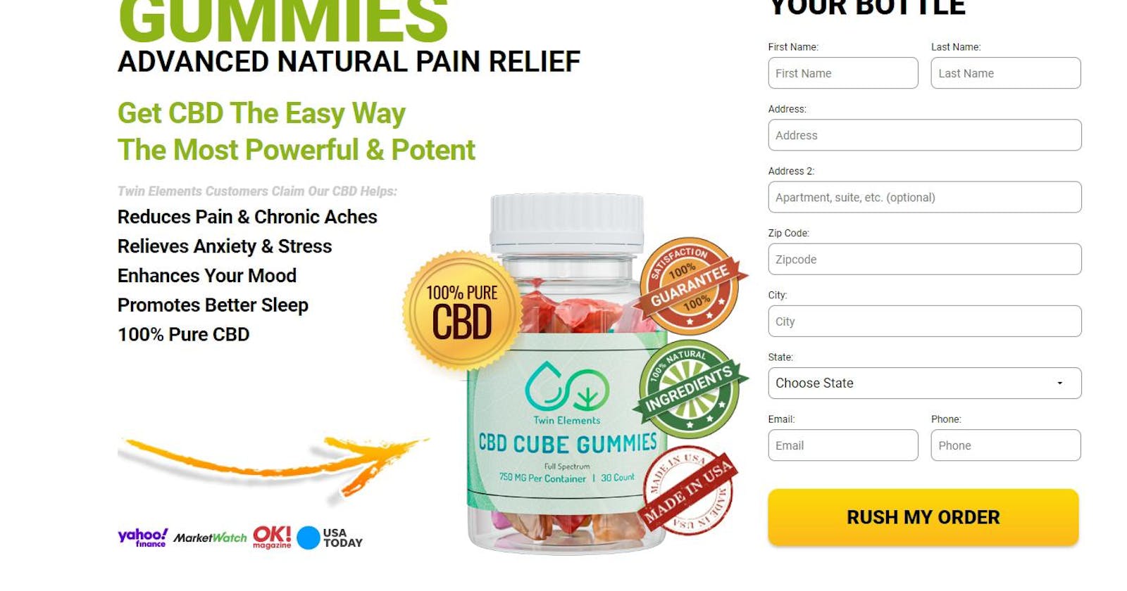 Twin Elements CBD Gummies Reviews: MUST READ Customer’s Feedback | Where to Buy?