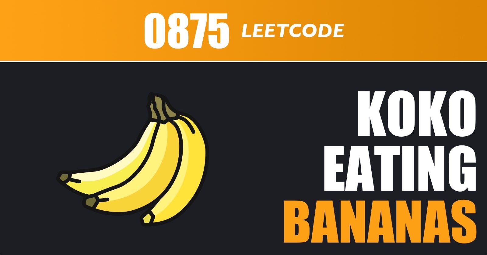 Koko Eating Bananas - Leetcode 875