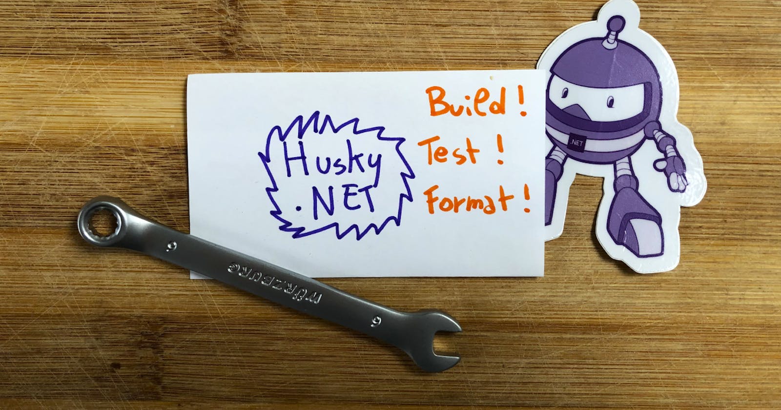 Pre-commit hooks with Husky.NET - build, format, and test your .NET application before a Git commit