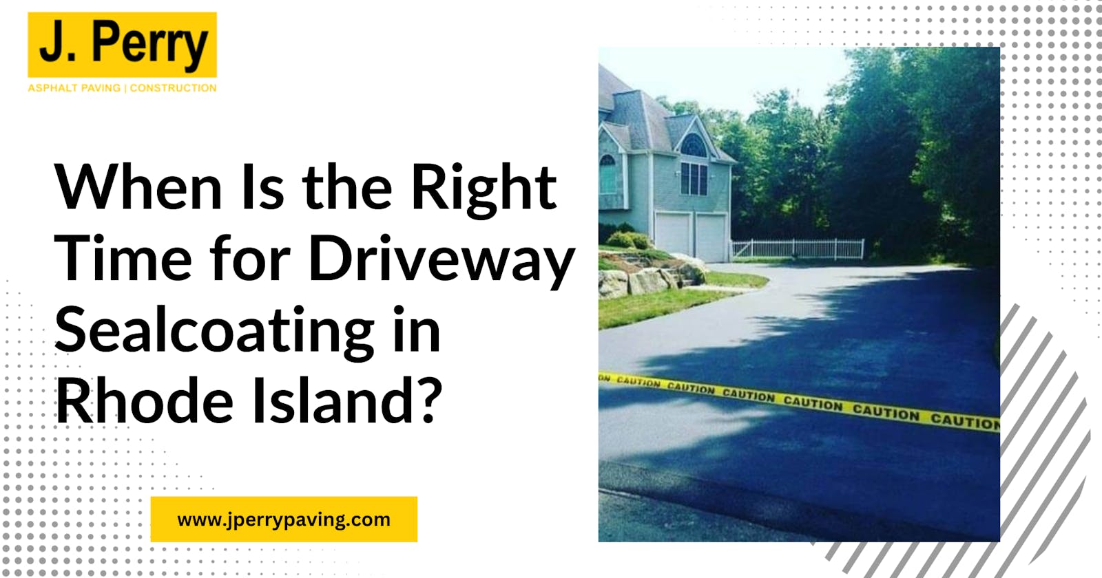 When is the Right Time for Driveway Sealcoating in Rhode Island?