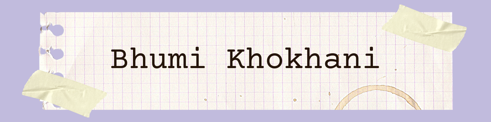 Bhumi Khokhani