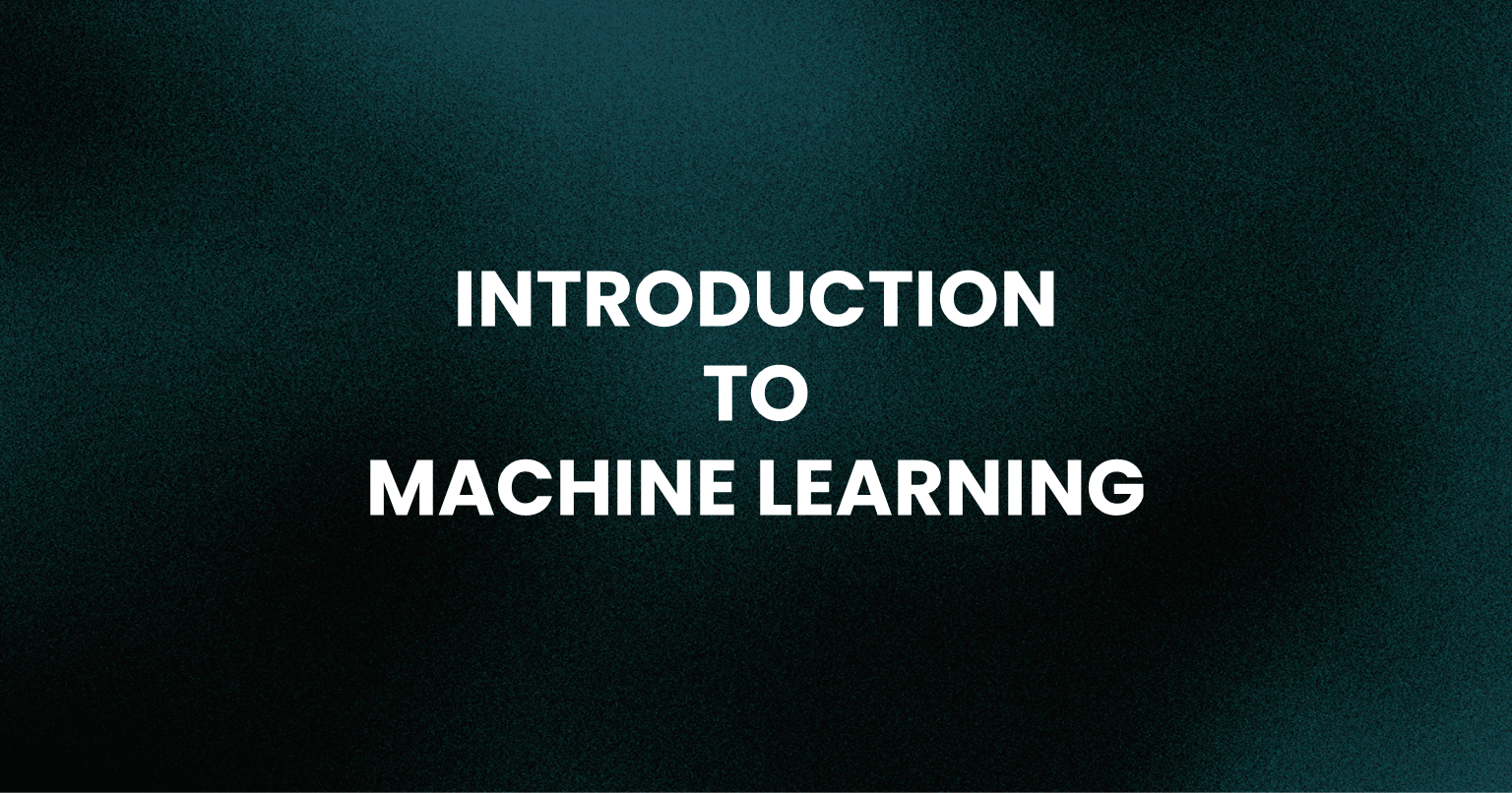 ML1. Introduction to Machine Learning