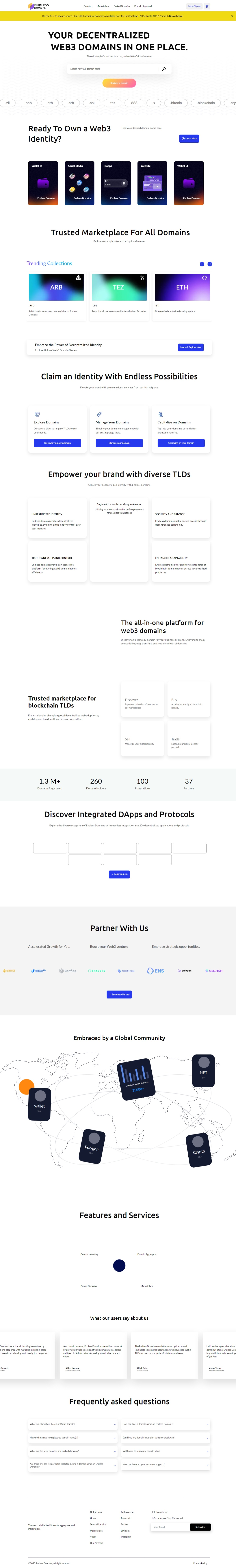 Why  to choose   Endless Domains