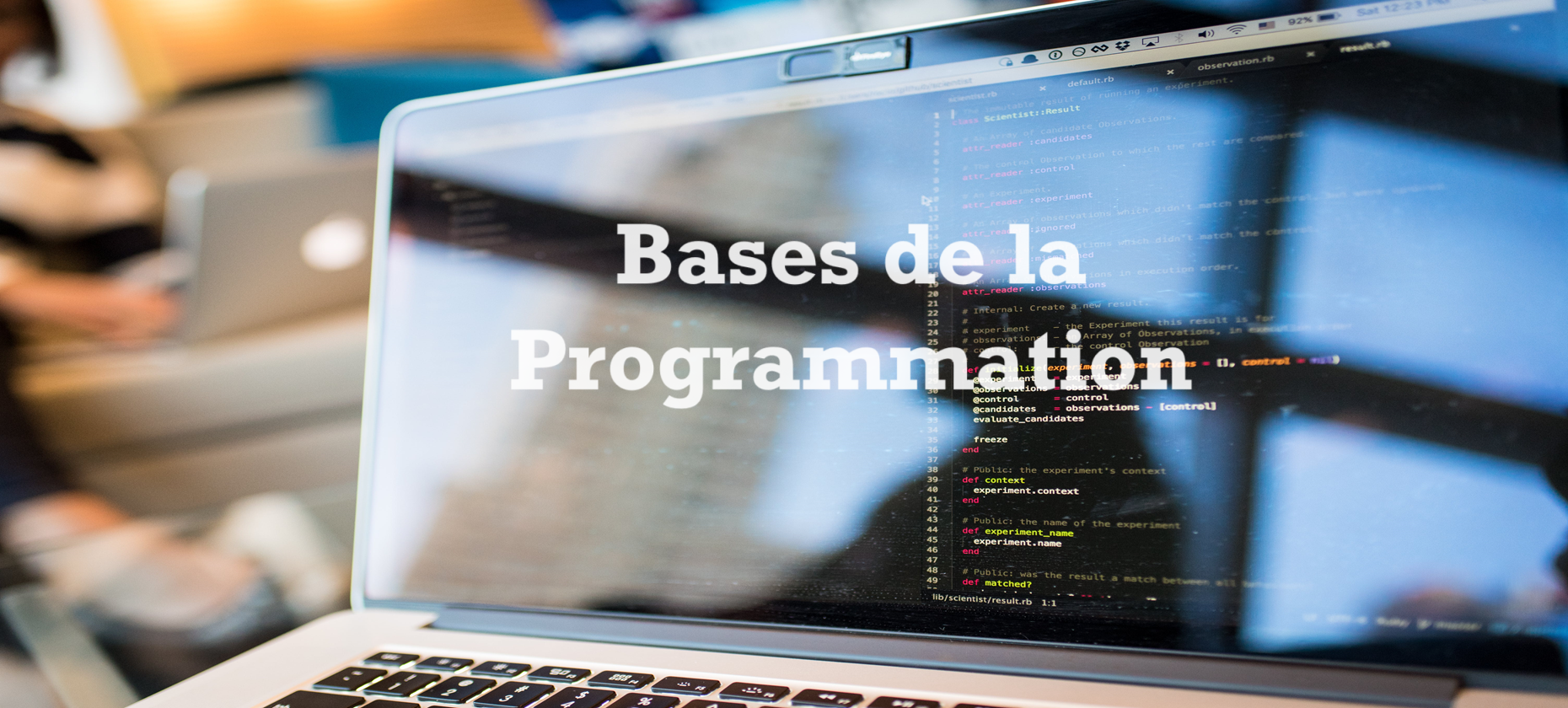 Leçon 2 : Bases de la Programmation