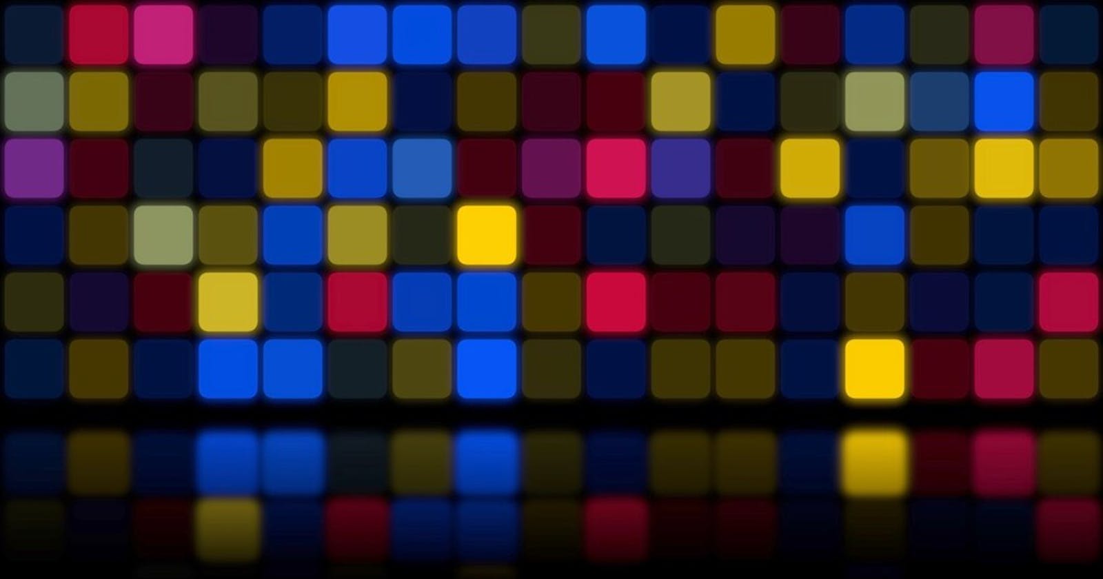 Random Colors Screen Slideshow with Display Colors
