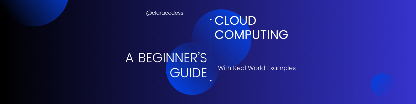 Cloud Computing 101: A Comprehensive Beginner's Guide