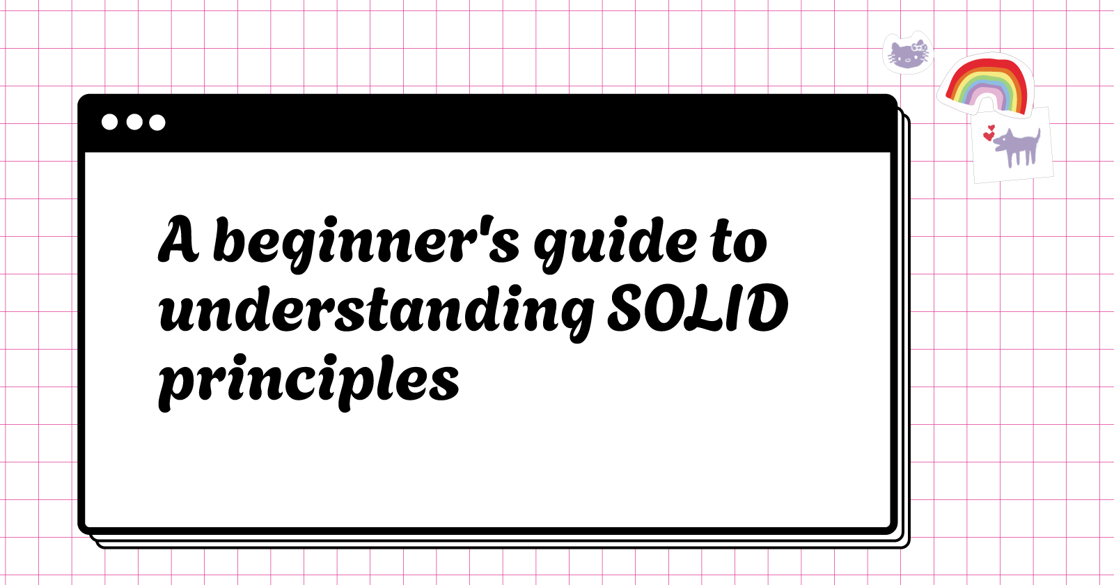 Solid Guide. Image A Comprehensive Guide To Solid Principles – IQMJII