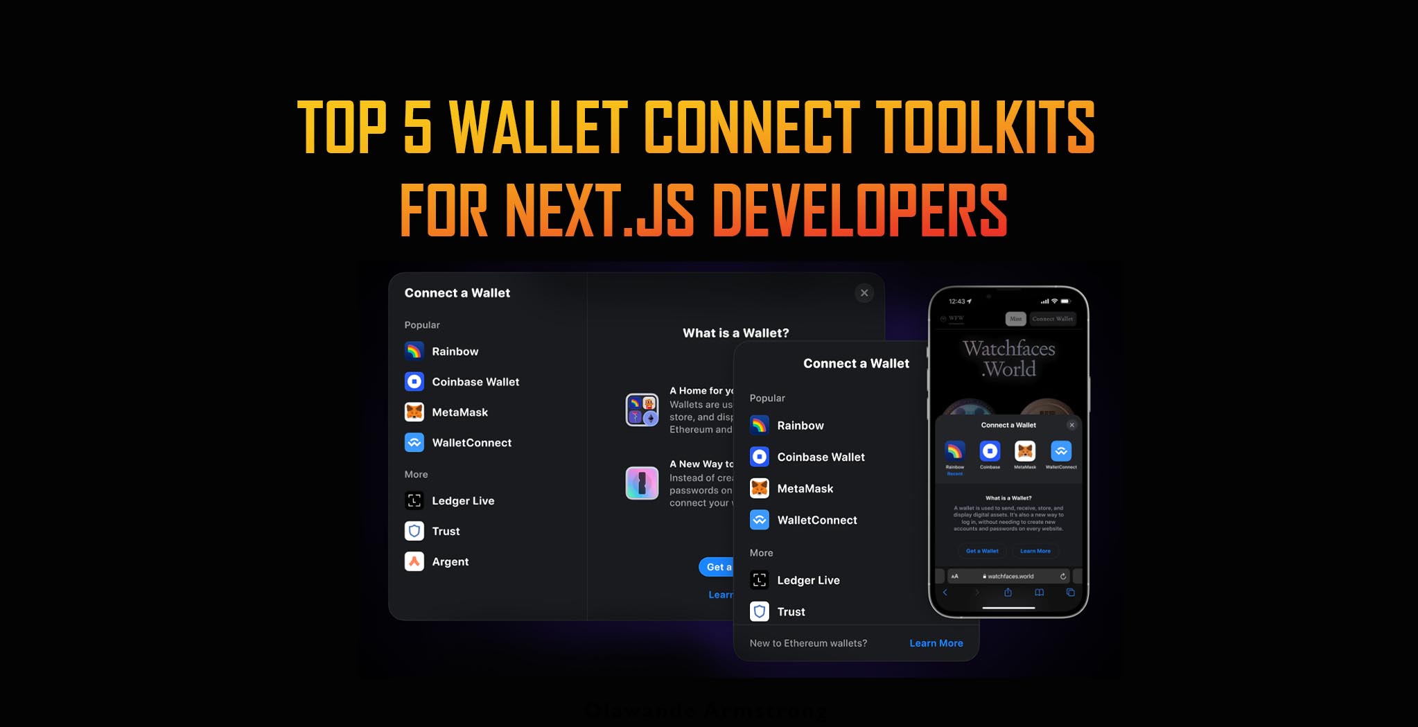 Top 5 Wallet Connection Toolkits for Next.js Developers