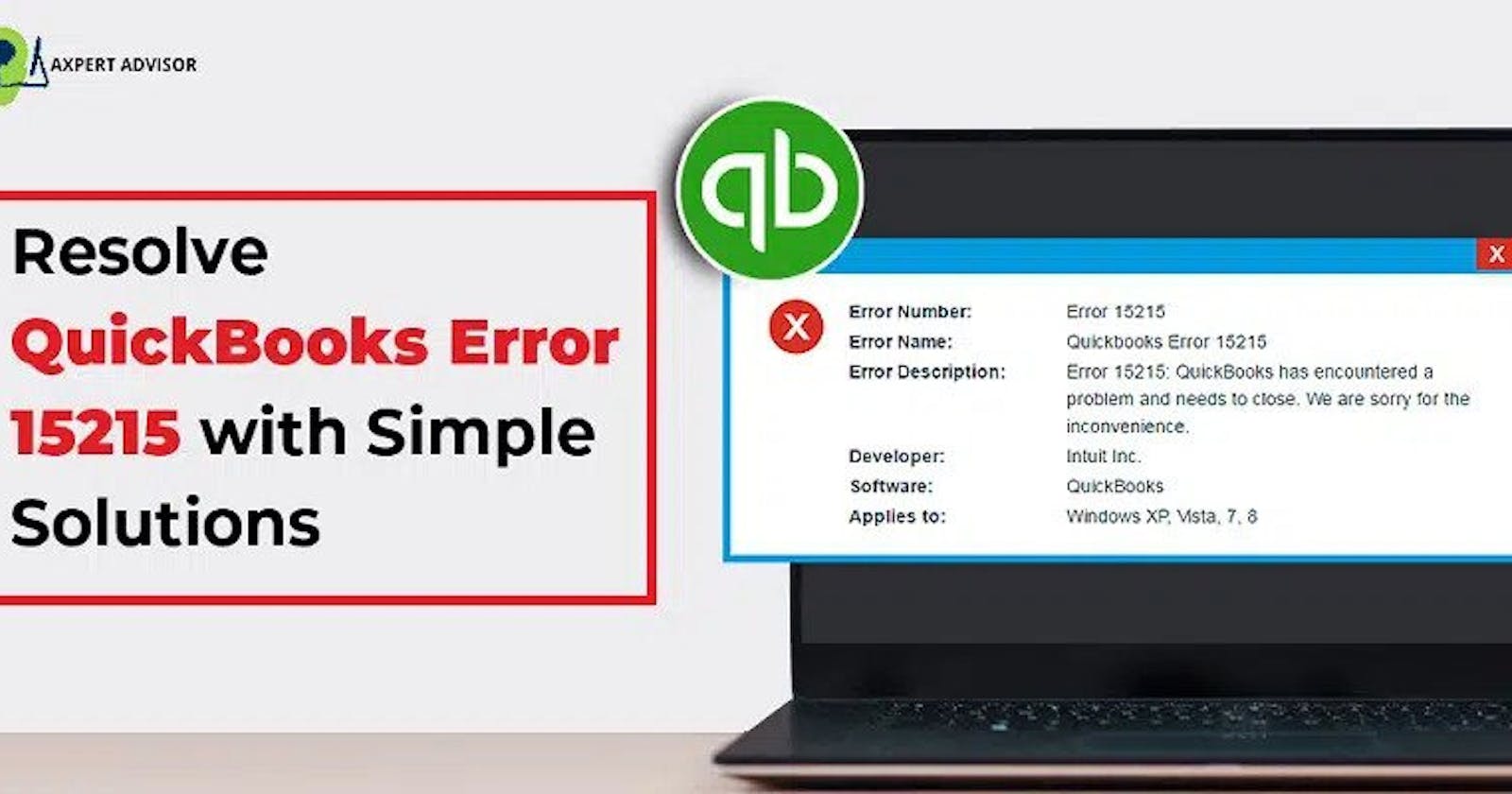 Top 4 Procedures to Troubleshoot QuickBooks Error 15215